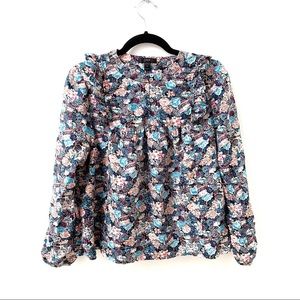J Crew Ruffle Top